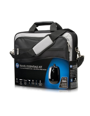 HP XX046AA borsa per notebook 40,6 cm (16") Valigetta ventiquattrore Nero, Grigio