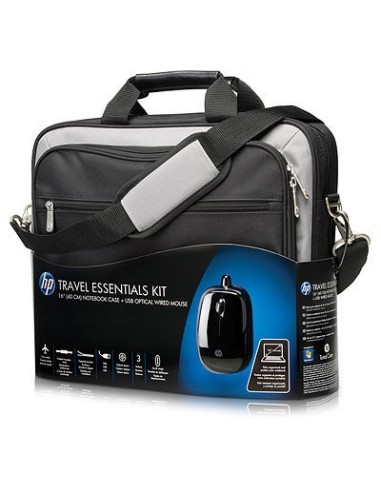 HP XX046AA borsa per notebook 40,6 cm (16") Valigetta ventiquattrore Nero, Grigio