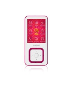 Samsung Q3 8GB Rosa, Bianco