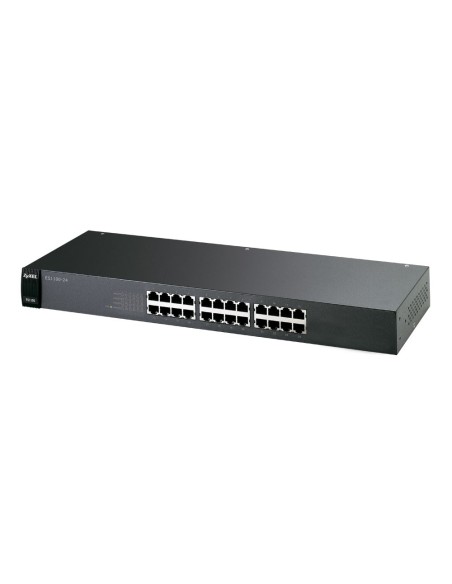 Zyxel ES1100-24 Non gestito Nero