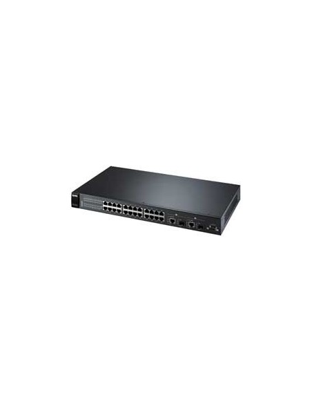 Zyxel ES-2024PWR Gestito L2 Supporto Power over Ethernet (PoE) Nero