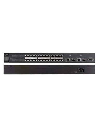 Zyxel ES-2024PWR Gestito L2 Supporto Power over Ethernet (PoE) Nero