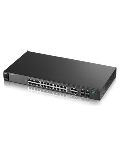 Zyxel ES3500-24 Gestito L2 Nero