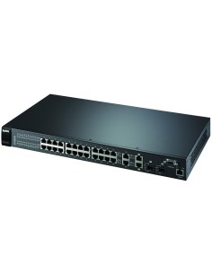 Zyxel ES-4124 Gestito L3+ Nero