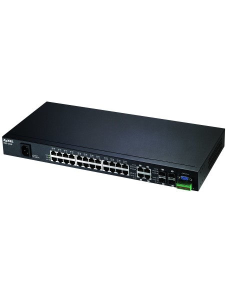 Zyxel MES-3528 Gestito L2 Fast Ethernet (10 100) 1U Nero