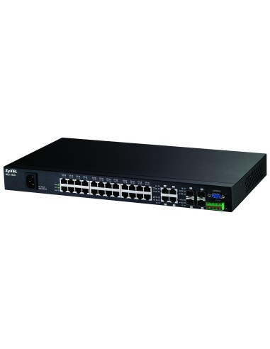 Zyxel MES-3528 Gestito L2 Fast Ethernet (10 100) 1U Nero