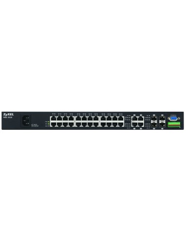 Zyxel MES-3528 Gestito L2 Fast Ethernet (10 100) 1U Nero
