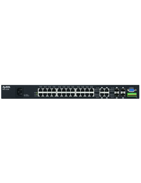 Zyxel MES-3528 Gestito L2 Fast Ethernet (10 100) 1U Nero