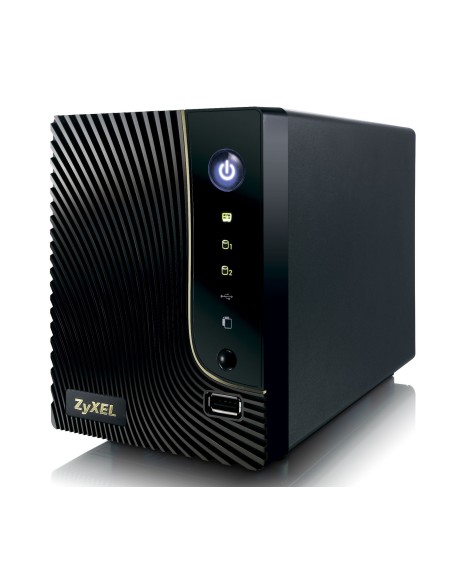 Zyxel NSA320 server NAS e di archiviazione Nero