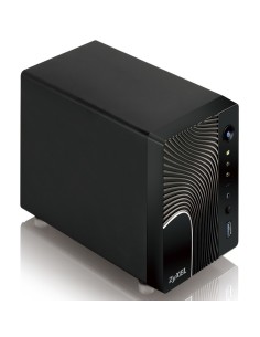 Zyxel NSA325 Collegamento ethernet LAN Nero 2