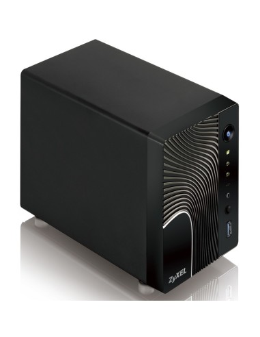 Zyxel NSA325 Collegamento ethernet LAN Nero