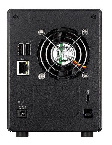 Zyxel NSA325 Collegamento ethernet LAN Nero