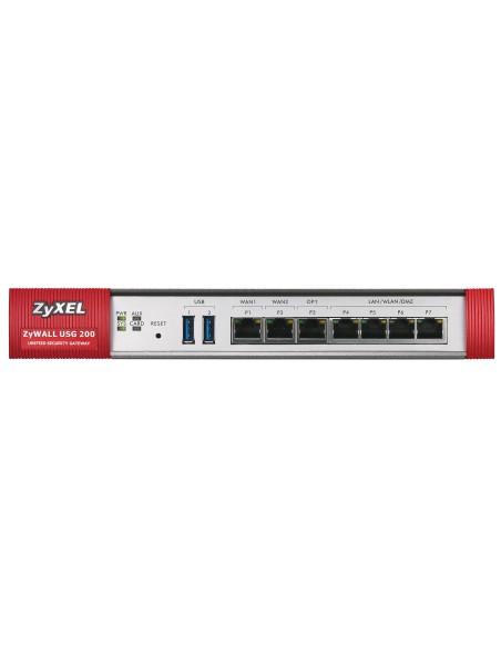 Zyxel ZyWALL USG 200 + 1Y AV + 1Y IDP + 1Y CF firewall (hardware) 250 Mbit s