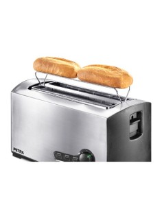 Petra Belluno TA521.35 4 fetta e 1500 W Nero, Acciaio inossidabile 2