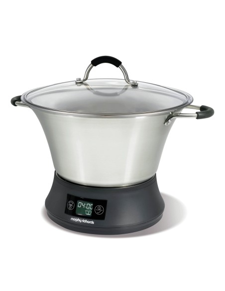 Morphy Richards 48787 pentola a cottura lenta 6,5 L 800 W Acciaio inossidabile