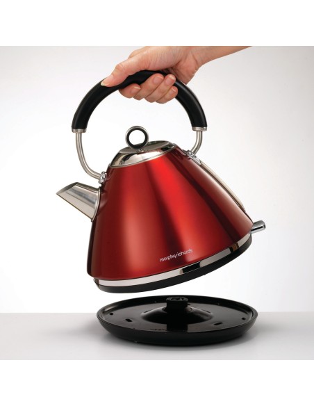 Morphy Richards Retro Accents bollitore elettrico 1,5 L 2200 W Rosso