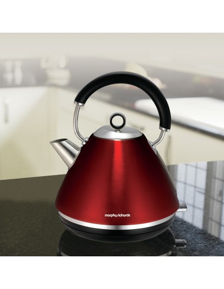 Morphy Richards Retro Accents bollitore elettrico 1,5 L 2200 W Rosso