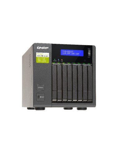 QNAP TVS-882ST2 NAS Tower Collegamento ethernet LAN Nero i5-6442EQ