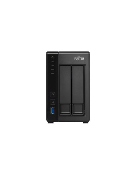 Fujitsu CELVIN NAS QE705 Tower Collegamento ethernet LAN Nero