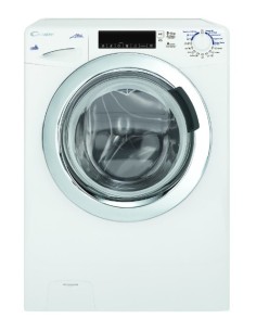 Candy GVW 585TWC-S lavasciuga Libera installazione Caricamento frontale Bianco