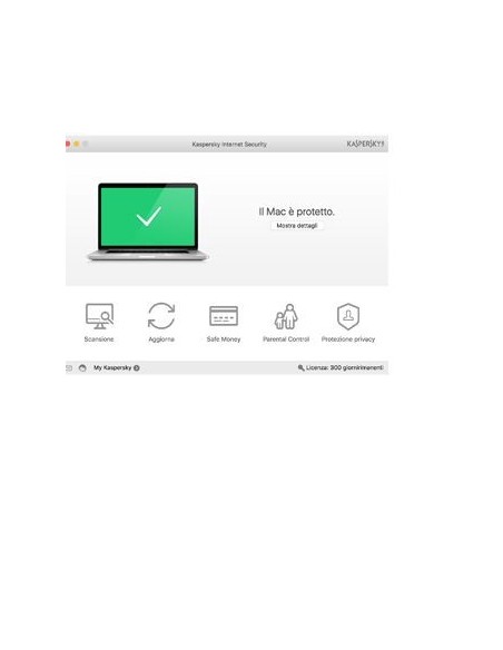 Kaspersky Lab Kaspersky Internet Security for Mac 2016 Licenza completa 1 licenza e 1 anno i