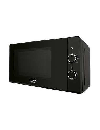 Hotpoint MWHA 2412 B0 forno a microonde Superficie piana Solo microonde 24 L 700 W Nero