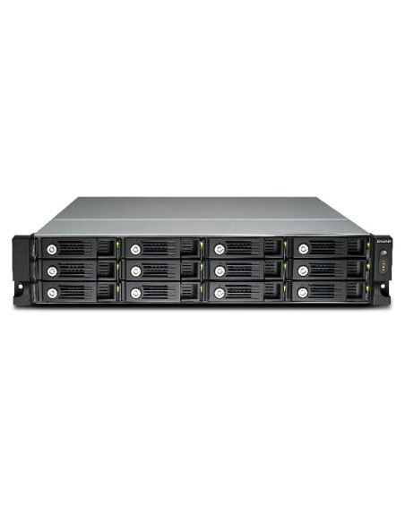 QNAP TVS-1271U-RP NAS Armadio (2U) Collegamento ethernet LAN Nero, Grigio i3-4150
