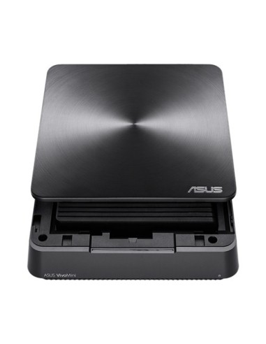 ASUS VivoMini VM65N-G064M DDR4-SDRAM i5-7200U mini PC Intel® Core™ i5 8 GB 128 GB SSD FreeDOS Grigio