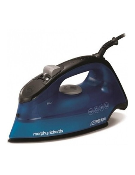 Morphy Richards 300261 ferro da stiro Ferro da stiro a secco e a vapore Ceramica 2400 W Blu