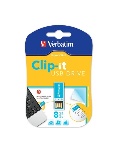 Verbatim USB 2.0 8GB unità flash USB USB tipo A Blu