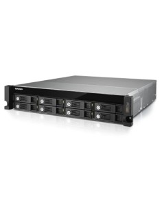 QNAP TVS-871U-RP NAS Armadio (2U) Collegamento ethernet LAN Nero, Grigio i5-4590S