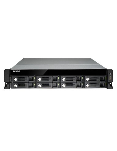 QNAP TVS-871U-RP NAS Armadio (2U) Collegamento ethernet LAN Nero, Grigio i5-4590S