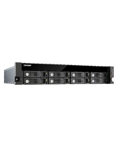 QNAP TVS-871U-RP NAS Armadio (2U) Collegamento ethernet LAN Nero, Grigio i5-4590S
