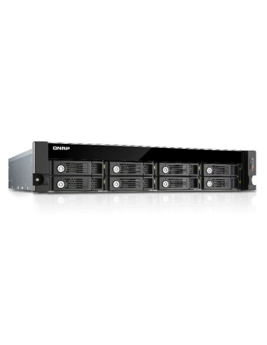 QNAP TVS-871U-RP NAS Armadio (2U) Collegamento ethernet LAN Nero, Grigio i5-4590S
