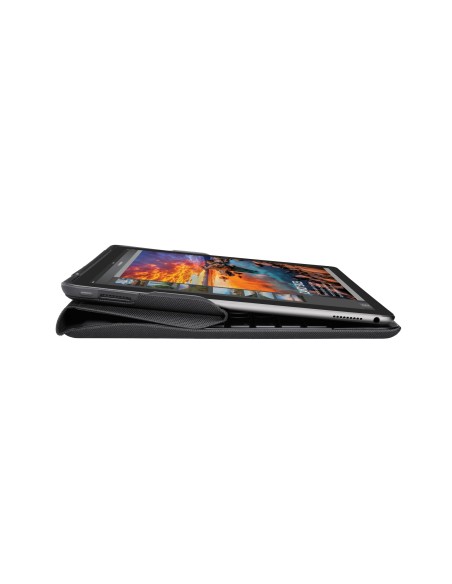 Logitech CREATE Protective Case with Any-Angle Stand 32,8 cm (12.9") Custodia a libro Nero