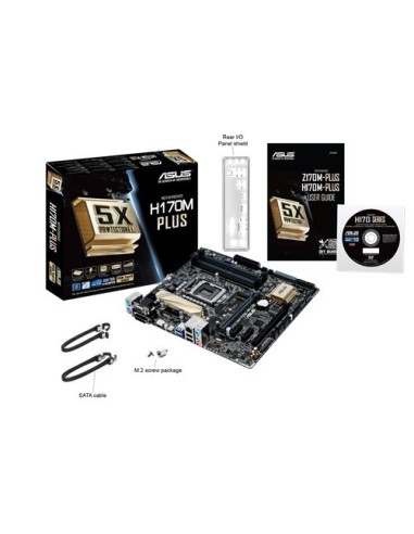 ASUS H170M-PLUS Intel® H170 LGA 1151 (Presa H4) micro ATX