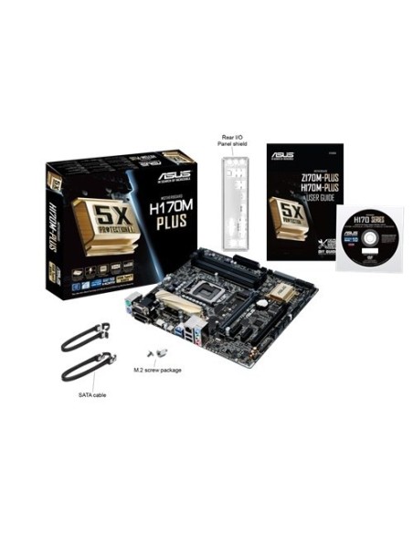 ASUS H170M-PLUS Intel® H170 LGA 1151 (Presa H4) micro ATX