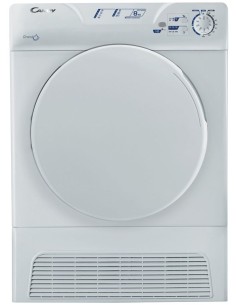Candy GCC 580NB-S asciugatrice Libera installazione Caricamento frontale 8 kg B Bianco