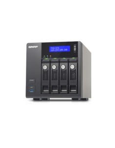 QNAP TVS-471-I3-4G server NAS e di archiviazione Tower Collegamento ethernet LAN Nero i3-4150