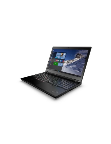 Lenovo ThinkPad P50 Workstation mobile 39,6 cm (15.6") 4K Ultra HD Intel® Xeon® E3 v5 8 GB DDR4-SDRAM 256 GB SSD NVIDIA®