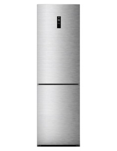 Haier C2FE637CFJ frigorifero con congelatore Libera installazione 374 L Acciaio inossidabile