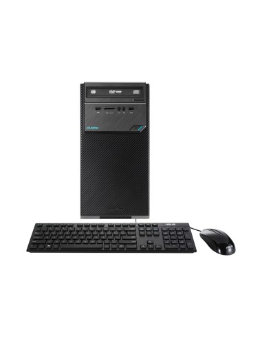 ASUS Pro Series D320MT-I57400002R DDR4-SDRAM i5-7400 Mini Tower Intel® Core™ i5 8 GB 1000 GB HDD Windows 10 Pro PC Nero