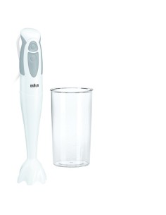 Braun MQ 300 Frullatore ad immersione 550 W Grigio, Bianco