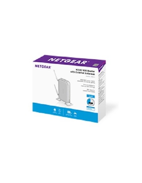 Netgear WNR614 Fast Ethernet (10 100) Supporto Power over Ethernet (PoE) Bianco