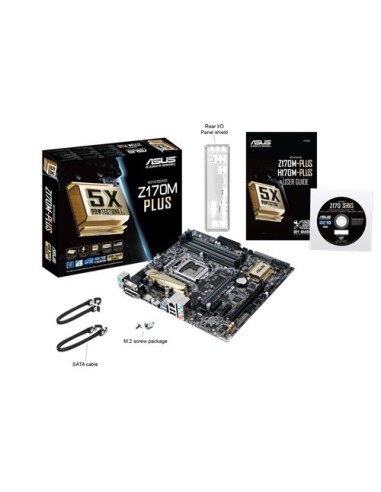ASUS Z170M-PLUS Intel® Z170 LGA 1151 (Presa H4) micro ATX