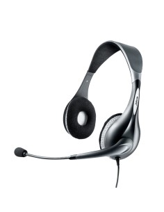 Jabra UC VOICE 150 MS duo Auricolare Cablato A Padiglione Ufficio Grigio