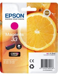 Epson Oranges 33 M cartuccia d'inchiostro 1 pz Originale Resa standard Magenta