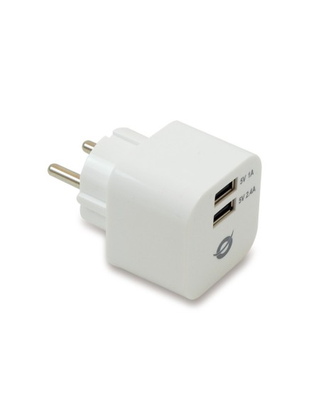 Conceptronic Caricatore USB a 2 porte da 3.4 A