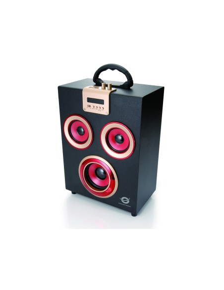 Conceptronic CLLSPKPARTY altoparlante portatile Nero, Rosso 10 W