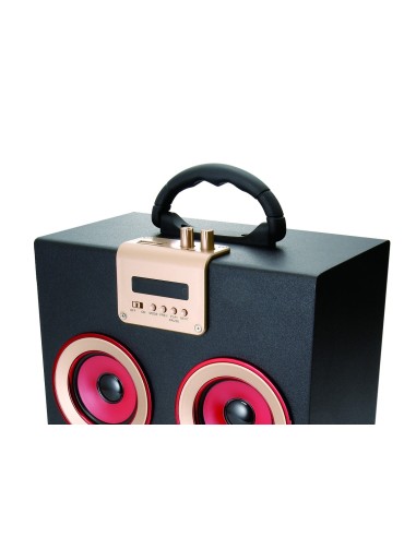 Conceptronic CLLSPKPARTY altoparlante portatile Nero, Rosso 10 W